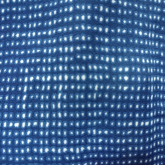 Cabi Women's Sleeveless Top Size 8 Navy & White Smocked Sides Adjustable Straps - Picture 9 of 15